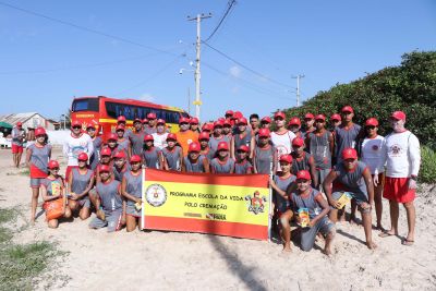 notícia: Corpo de Bombeiros registra elevado número de atendimentos em balneários no final de semana