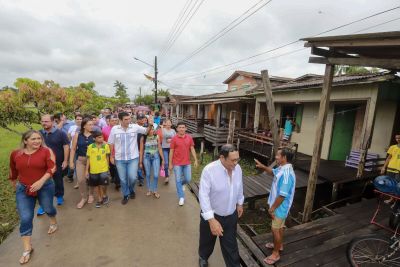 notícia: Em Afuá, governo entrega obras e anuncia investimentos em várias áreas