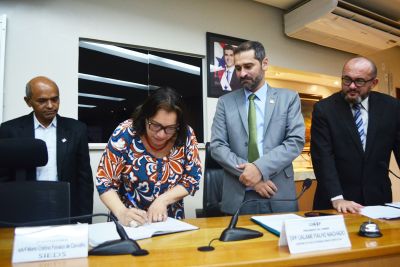 galeria: Conselho Estadual de Segurança Pública dá posse a nova ouvidora