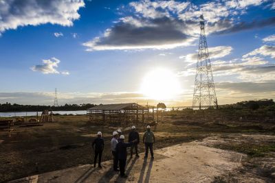 galeria: Cosanpa reforma estação de tratamento e acompanha obra do novo sistema de água de Breves