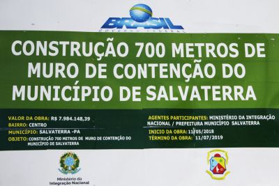 galeria: Obra do Muro de Contenção da Praia Grande