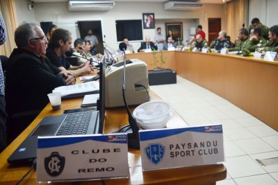 notícia: Esquema de segurança é definido para Re x Pa