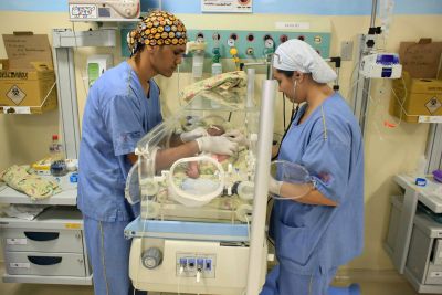 notícia: Hospital do Marajó festeja dia da infância com 98% de satisfação dos usuários
