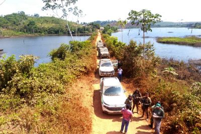 notícia: Ideflor-Bio e Exército combatem crimes ambientais no Mosaico Lago de Tucuruí