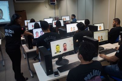galeria: Papiloscopistas atualizam conhecimentos em perícias de imagens