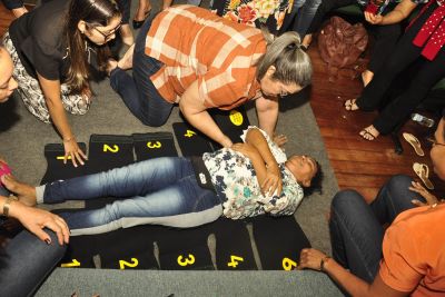 notícia: Treinamento enfatiza prevenção de morte materna por hemorragia 