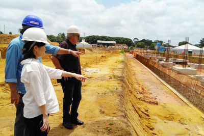 notícia: JICA avalia de forma positiva andamento das obras de Requalificação da BR-316