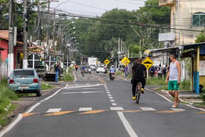 notícia: PA-404 recebe serviços de recuperação e nova sinalização