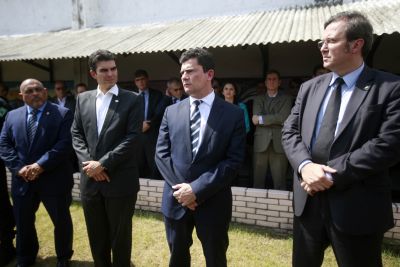 notícia: Moro e Helder comemoram primeiros resultados positivos do 'Em frente, Brasil'