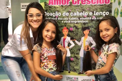 notícia: Campanha para doação de cabelos é lançado durante o Outubro Rosa em Tucuruí