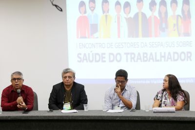 notícia: Encontro de Gestores reforça integração de ações pela saúde do trabalhador 