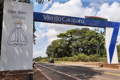 notícia: Estrada do Caraparu é reconstruída em Santa Izabel do Pará