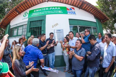 galeria: GOVERNADOR INAUGURA PRÉDIO DA EMATER EM SANTA IZABEL DO PARÁ
