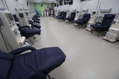 Governo inaugura Setor de Hemodiálise e amplia atendimento no Hospital Regional em Marabá Governo inaugura Setor de Hemodiálise e amplia atendimento no Hospital Regional em Marabá