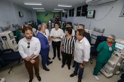 Governo inaugura Setor de Hemodiálise e amplia atendimento no Hospital Regional em Marabá