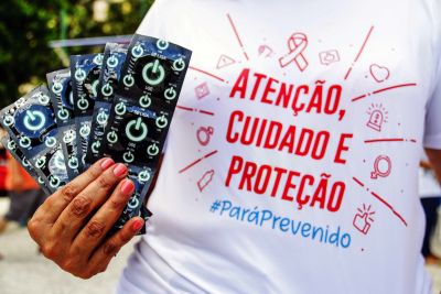 notícia: Sespa realiza ação alusiva ao Dia Mundial de Luta contra a Aids