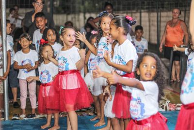 galeria: Festa de Natal reúne mais de 500 pessoas em novo polo ParáPaz no Jurunas