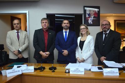 notícia: Titulares da Seaster e Defensoria Pública tomam posse no Conselho de Segurança Pública