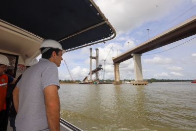 notícia: Para garantir total segurança, obra na Ponte Rio Moju será concluída em janeiro
