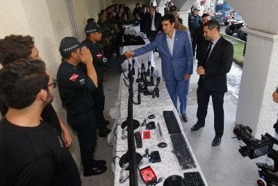 notícia: Governo entrega à área de segurança pública mais de R$ 6 milhões em equipamentos