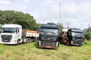 galeria: Minério transportado de forma irregular é apreendido pela Semas