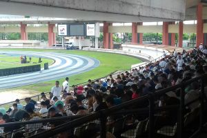 notícia: Candidatos ao concurso da Marinha fazem prova no Mangueirão