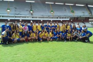 notícia: Estudantes redescobrem o Estádio Olímpico do Pará durante visita