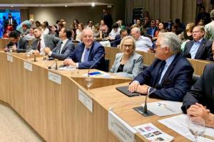 galeria: Titular da Sespa participa de reunião com secretários em BSB