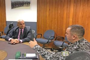 galeria: Reunião em Brasília define últimos ajustes para a vinda da Força Nacional para o Estado