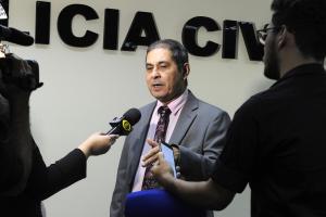galeria: Armamento apreendido no interior é apresentado em coletiva