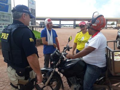 notícia: Hospital Regional orienta sobre prevenção de acidentes na BR-010