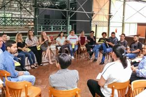 notícia: Novos estagiários participam do I Encontro de Integração