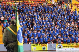 galeria: Proerd realiza formatura de 400 alunos da Escola Panorama XXI