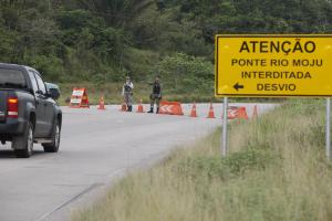 notícia: Boletim de ações emergenciais - ponte Rio Moju