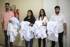 galeria: Calouros de medicina da Uepa participam da 'Cerimônia do Jaleco'