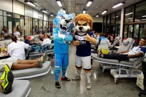 galeria: Torcidas do Remo e do Paysandu unidas pela doação de sangue