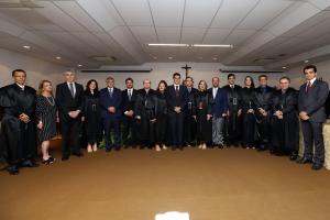 notícia: Presidente e corregedor do Tribunal de Contas do Pará são empossados