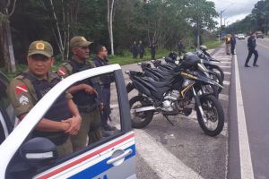 notícia:  Mais de 120 agentes de segurança garantem tranquilidade na Ilha de Mosqueiro