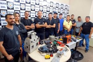 notícia: Polícia Civil prende integrantes de associação criminosa em Santarém