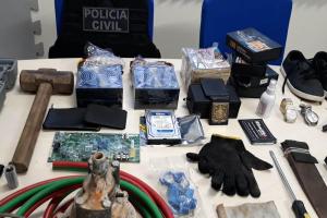 galeria: Polícias Civil e Militar prendem em flagrante associação criminosa em Tucuruí