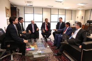 notícia: Governo discute Lei Kandir e infraestrutura de estradas em Brasília