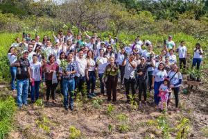 notícia: Utinga recebe plantio de 350 mudas na Festa Anual da Árvore