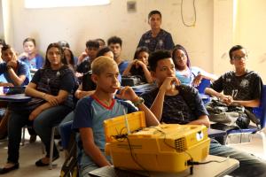 notícia: Sejudh promove palestra sobre depressão para estudantes do Guamá