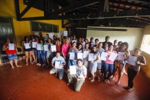 notícia: Detentos são certificados em curso de capacitação do Senai