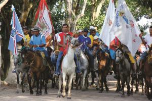 notícia: IOE lança livro sobre festividade de São Sebastião no Marajó