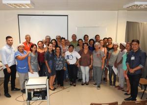 notícia: Profissionais do HRPT capacitam equipe do Hospital Geral de Altamira