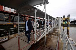 galeria: Governo estuda liberação do Terminal Hidroviário de Belém para viagens a Barcarena