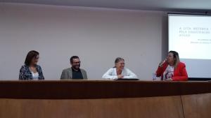 notícia: Palestras destacam trajetória de política social das mulheres