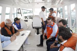 notícia: Setran, Crea e especialista da USP iniciam diagnóstico para recuperação de ponte Rio Moju 