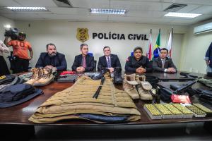 galeria: Polícia Civil prende falso policial acusado de integrar grupo de milicianos em Belém
